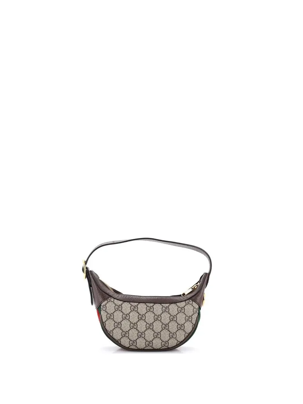 Gucci Ophidia Half Moon Bag Gg Coated #259102G14B